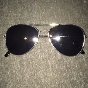 Black Aviator Glasses